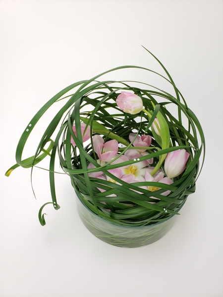 Craft your own tulip nest to celebrate spring