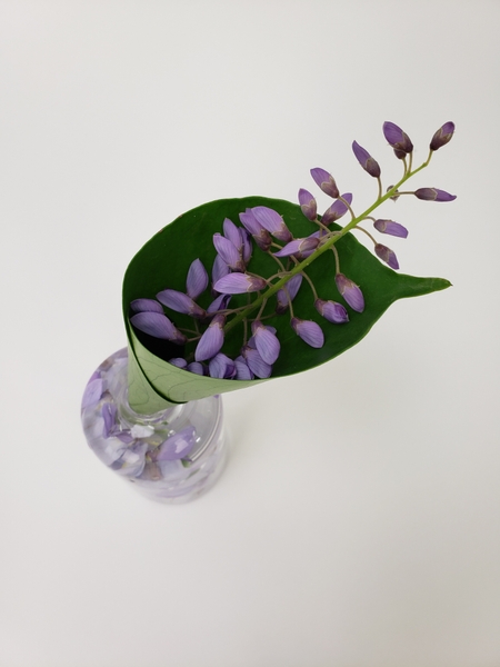 Wisteria floral arrangement