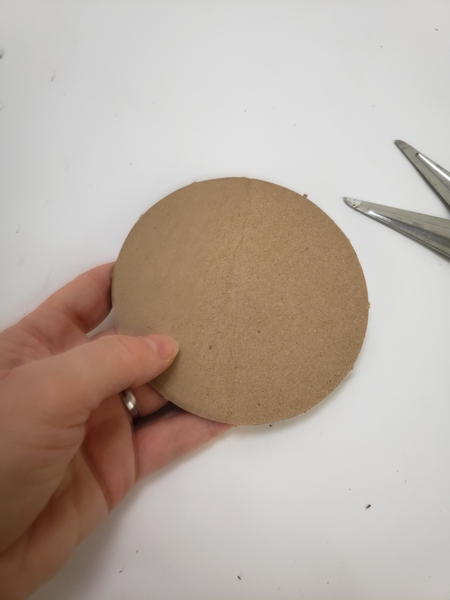 Cut your basic shape out of sturdy cardboard