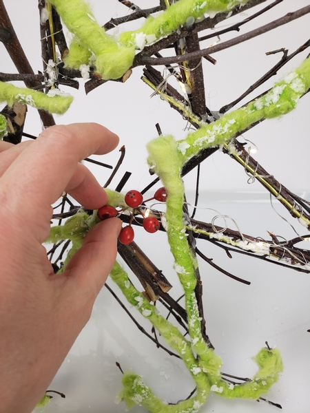 Glue in some holly berries