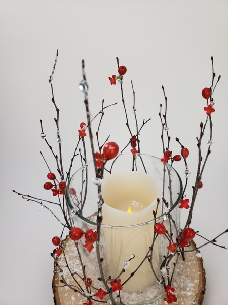 Sustainable floral design for Christmas