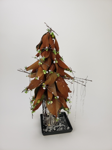 Velvet magnolia sustainable and environmentally friendly Christmas tree