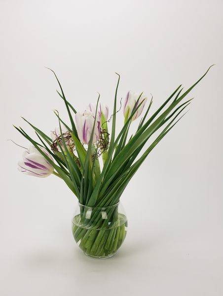 and just like that we spiral back to... Spring! floral art design by Christine de Beer