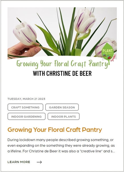 Plant Something BC Floral Pantry Introduction