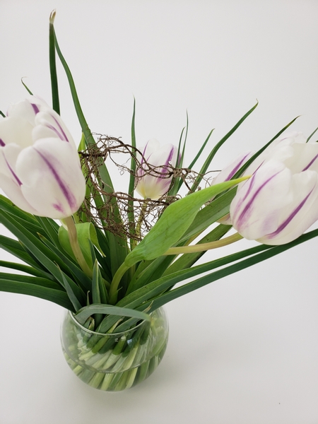 Tulips for Spring styling that looks fresh and custom grown