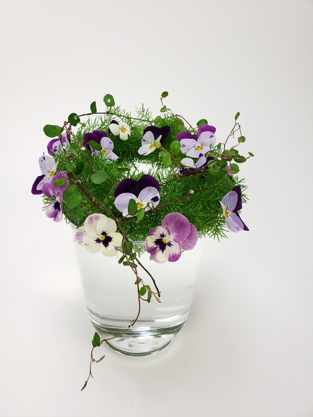 everywhere IS nature flower arrangement by Christine de Beer