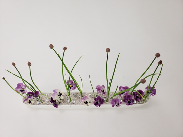 Foam free flower arranging tutorials that are sustainable