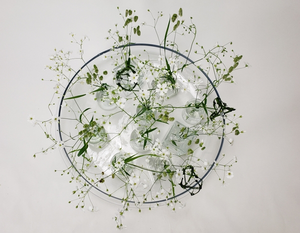 Catch and Release floral art design by Christine de Beer