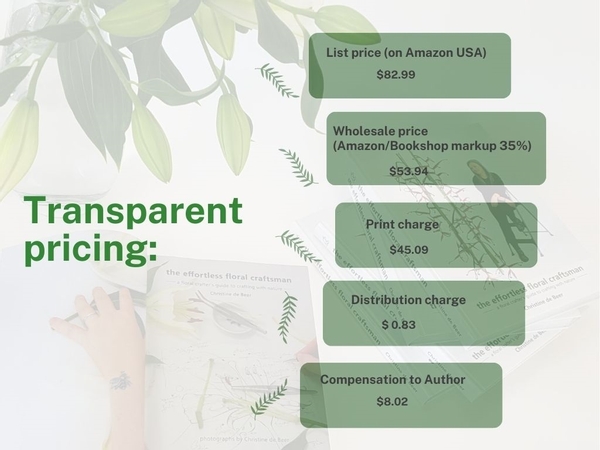 Transparent pricing