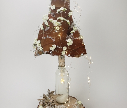 A Very Merry Dark chocolate Velvet Texture of Yore, Tall and Trendy Christmas Cheer