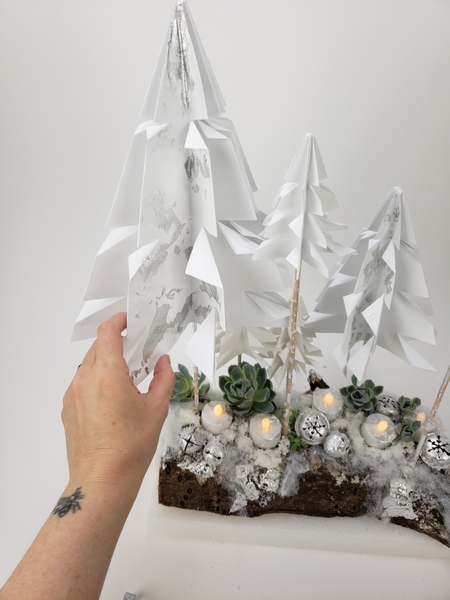 Or Christmas trees as I did for my demonstration design