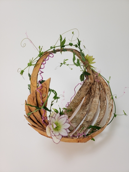 How to make a basket out of birch bark