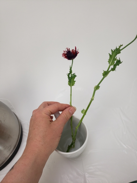 Simply pour the water in a heat proof container