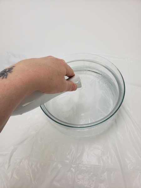 Add more water into the inside container to add weight