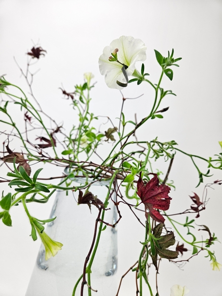 Waste free floral design techniques that are environmentally friendly