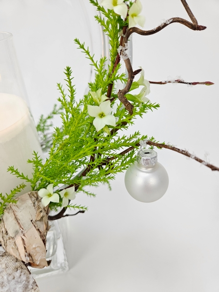 Lemon cypress in a soft minimal Christmas design