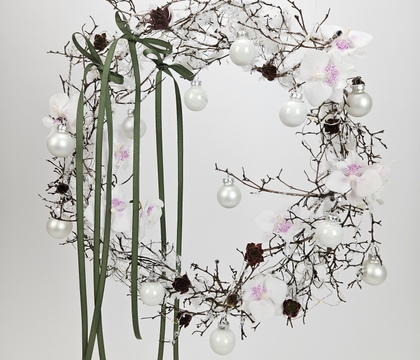 ‘Twas, and still is adding a bit of our own nature to our wreath details that really Crafts a special Christmas